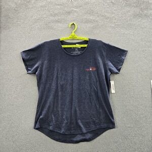 Ariat Women Shirt XXL Blue Casual Crew Neck Pullover NWT